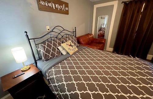 Near Eastside Apartment | Zen Haven 4- Close to Downtown Indianapolis- Private Studio with Queen Bed