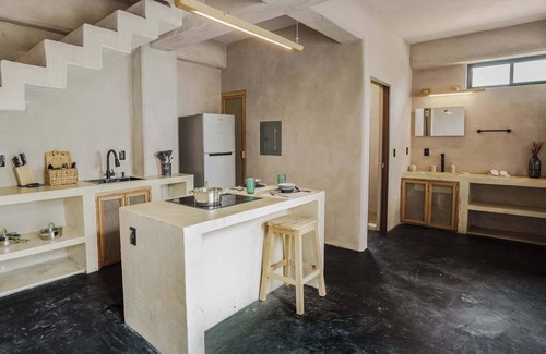 Santa Maria Apartment | Zicatela 47 Steps to Surf A/C Private Pool