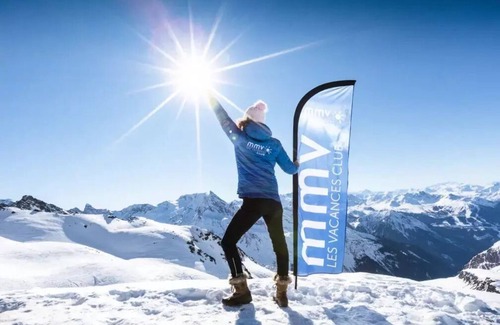 Belle Plagne Apartment | Zimmer 2 Personen Balkon - Vollpension