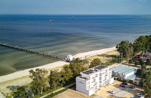Lubmin House | Zimmer mit Terrasse Neubau - Hotel Seebrücke
