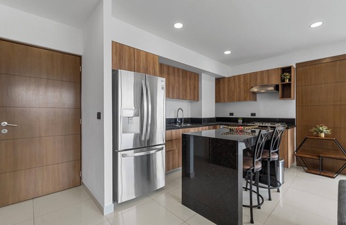 Fluvial Vallarta Apartment | Zoho Skies 1 BDR, 1 Bath, with parking