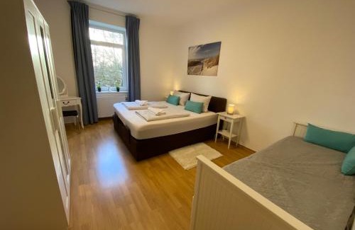 Mitte Apartment | ZUR SCHLEUSE - Ferienwohnung bis 6 Personen mit gem Garten