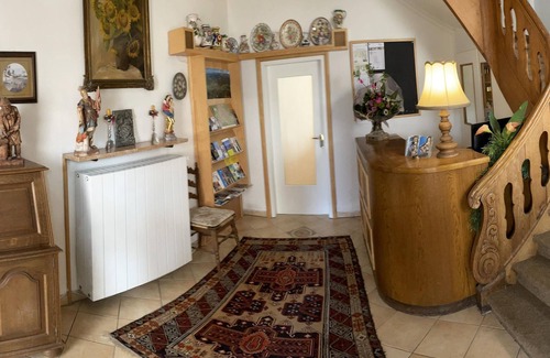 Garmisch-Partenkirchen House | Zweibettzimmer, Dusche, WC - Hotel Garni Maier