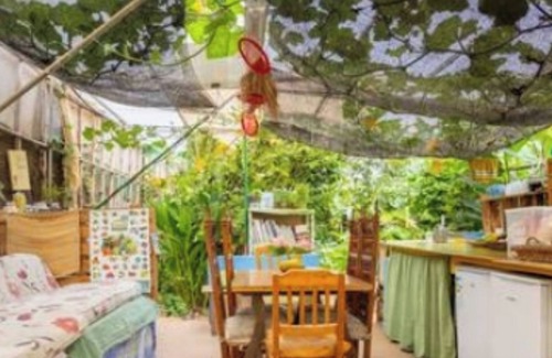 Tejina House | Zweibettzimmer im Gewächshaus Surf Strand Berge Teneriffa