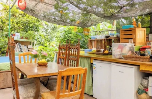 Tejina House | Zweibettzimmer im Gewächshaus Surf Strand Berge Teneriffa