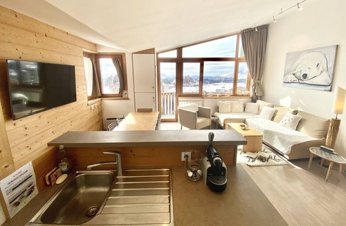 Avoriaz Apartment | Lovely 3 room with exceptional view in the heart of Avoriaz (ski-in/ski out!)