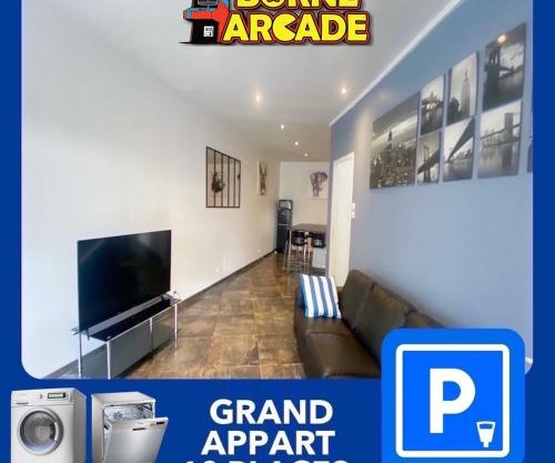 021 CHIC & COSY GRAND APPART 84m2 HYPERCENTRE WIFI SMART TV NETFLIX