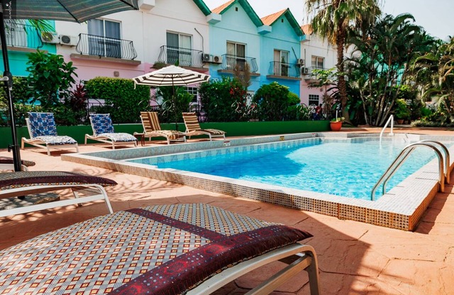 1 Bedroom Apartments | kitchen | Free Wifi | Daily Cleaning | AC | Cable | Pool