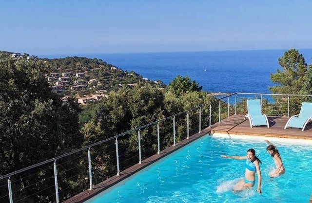 100% Happiness superb villa with sea view near beach, idyllic setting