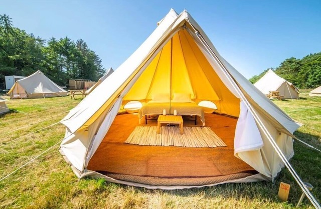 12 ‘Nihal’ Bell Tent Glamping Anglesey