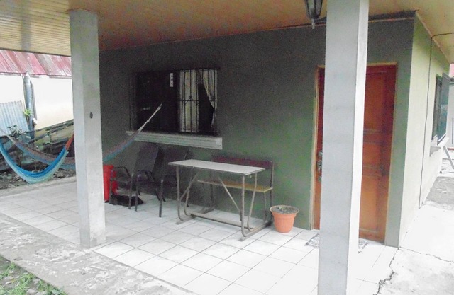 150 meters from the Police Delegation to the west, Cahuita