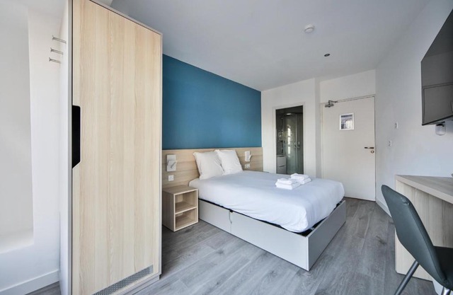16.Chambre double#CoLiving#Loft#HomeCinema#fitness