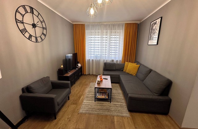 2-bedroom apartment in welcoming Zabrze with WiFi