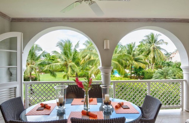 2 Bedroom Apartment Rental, West Coast Of Barbados, Tennis, Gym, Pool