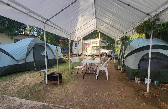 212 BIO BAY TOUR 5 MINUTES WALK-HELP CANCER PATIENT'S FUNDRAISING CASH-MERCY INHOUSE CAMPSITE-FULL BED-FAN-TORCH TENT'S RENTAL'S-NOT A HOTEL-OPEN COUNTRY LIKE CAMPSITES-NOT JUMANJI-BATH SHARED LIKE CINEMA-WHATSAPP-Guest Pay Diesel-Pick Up Airport or Port