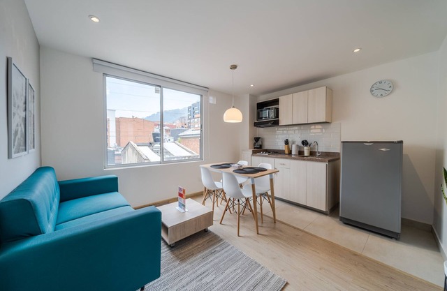 2BR Magnificent Apartment in Chapinero Alto with Laundry Facilities