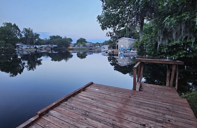 3/2 private boat slip with dock!