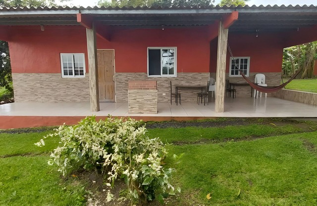 3 bedroom, 1 bath home with pool access, 10 minutes from the beach.