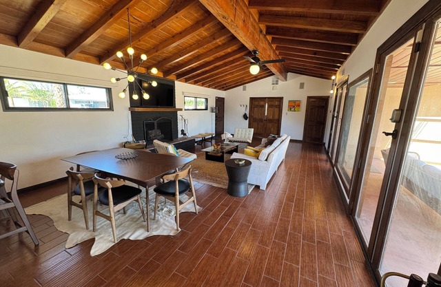 3-Bedroom Home in Sunny Palm Springs with Heated Pool, Hot Tub, AC, and WiFi