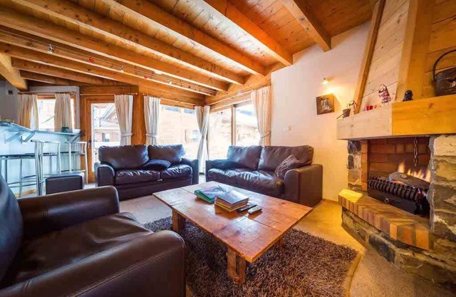 3 bedroom luxury chalet. Prices are self-cater. B & B and catered are optional