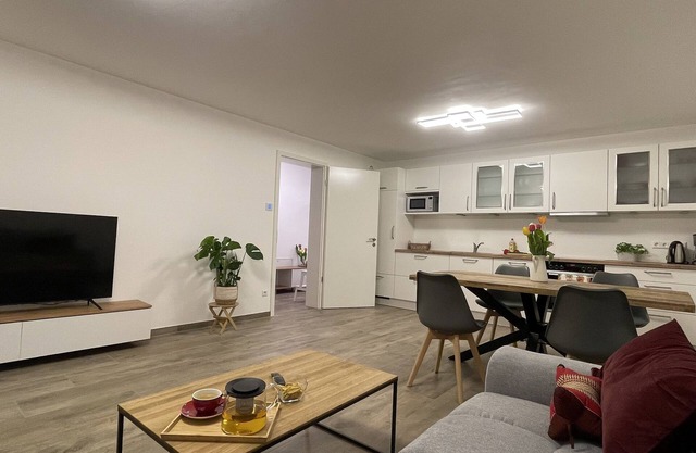 3-room apartment with 2 bedrooms and terrace, max. 5 persons