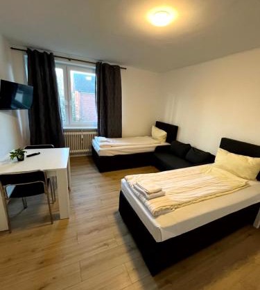 3-Zimmer Monteurwohnung mit Balkon