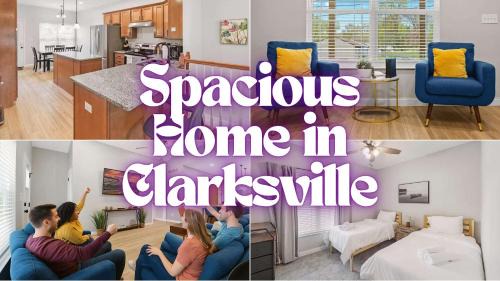 3BR 2BA Home with King Queen & Twin Beds