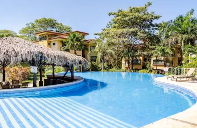 3rd floor condo w/balcony pool view