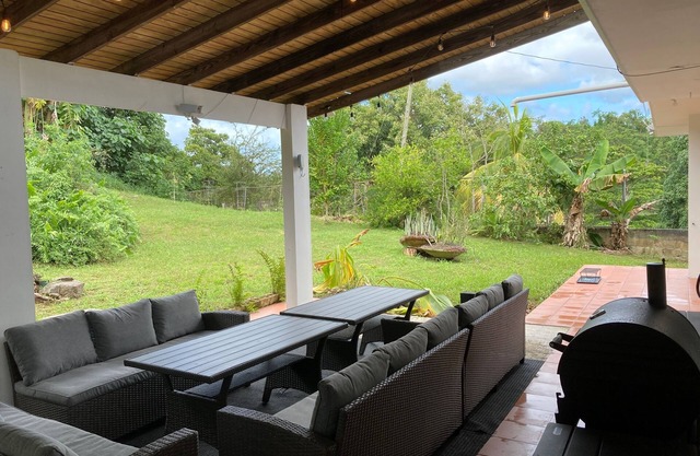 4 bdr fully air-conditioned house, near Boqueron, sleeps 10, Wi-Fi