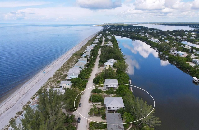 4 Bedroom home directly across the street from the beach!