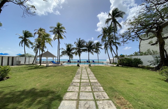 4 Bedroom Oceanfront Villa - Near St. Lawrence Gap with Private Pool