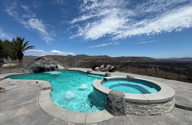 4000+ Sqft Modern Ranch on 10+ Acres with Resort Style Pool and Spa - Views!