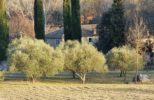 5 charming houses 600m2 in all in 6 hectares with swimming pool and river