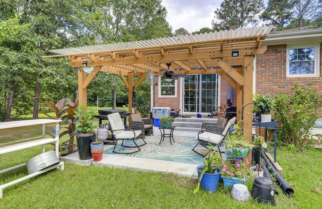 5 Mi to Trilith Studios: Apt w/Furnished Pergola
