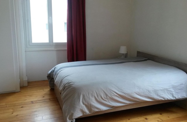 60m2 apartment, 5 minutes walk from the most beautiful beach in Evian country
