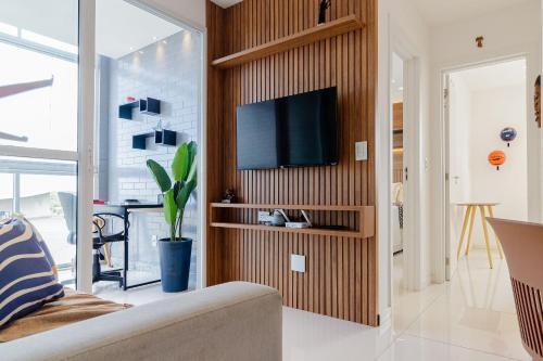 6º Andar Cama King + Lazer e Home Office NOMDS