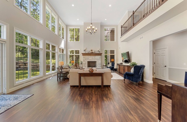 7500 sq ft home on wooded acres. Just minutes from west and downtown Madison