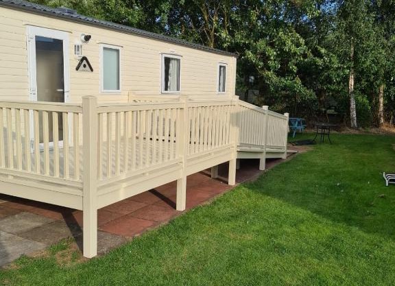 8 berth stunning caravan