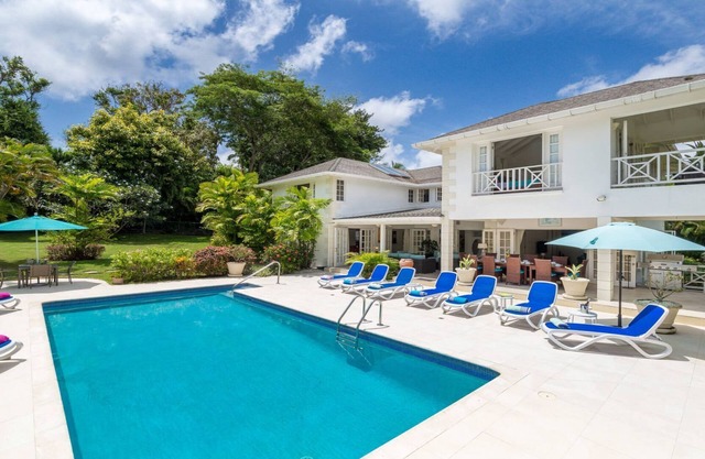 A 6 Bedroom Sandy Lane Villa Rental Including Beach Club Access And A Cook.