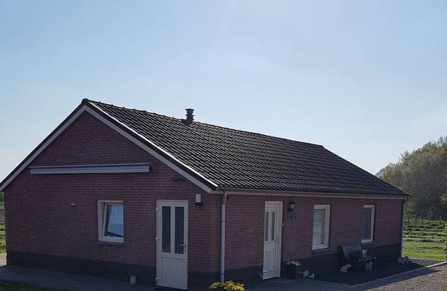 A beautiful bungalow located on the edge of a nature reserve