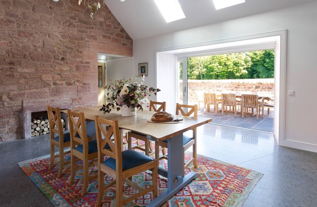 A beautifully renovated rural retreat for families and groups set in extensive grounds.