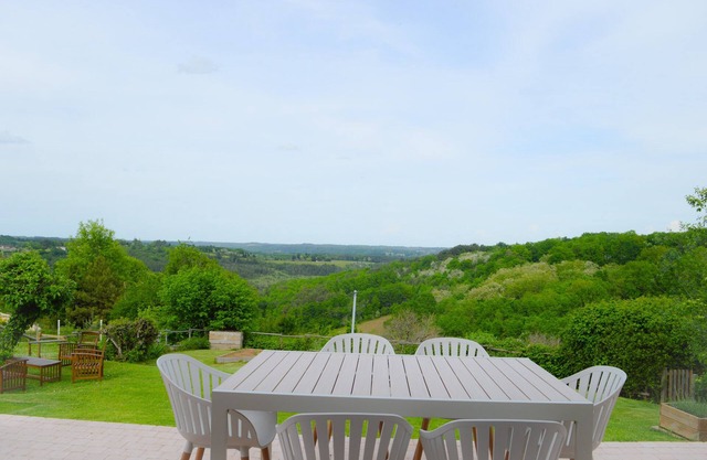 A breathtaking view @Aux Volets Bleus at Mark & Sylvie