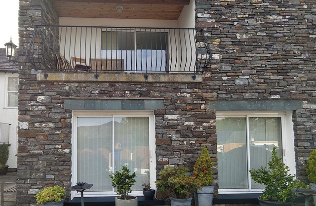A luxurious apartment, beautifully decorated with stunning views.