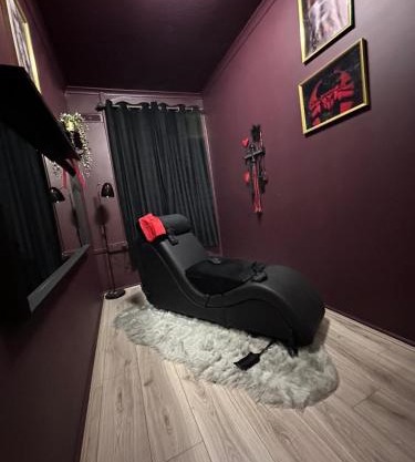 Adult only, fetish retreat play space
