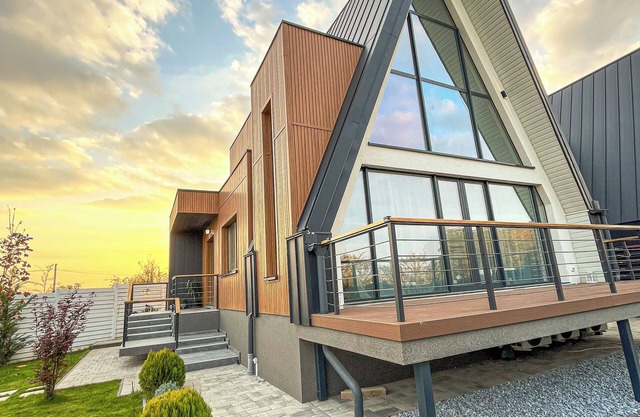 AGrey frame Residence Villas