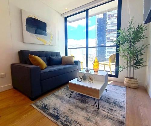 AH/2 Hab, Balcón privado, Parking, Wifi, Usaquén