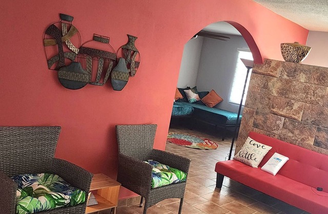 Airport, beaches and restaurants just minutes away.
