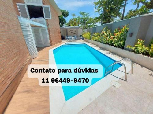 Alto padrão com piscina 300m da praia