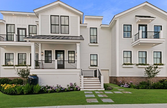 An exceptional new property. Set in one of the most sought after and secluded neighborhoods and yet close to downtown Stone Harbor