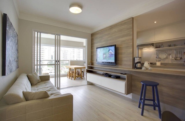 AP NEW 2 DORMS/1SUITE TER GOURMET COMPL. SHOPPING MORUMBI TOWN/SOUTHERN GARDEN